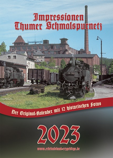 Kalender "Thumer Schmalspurnetz 2023