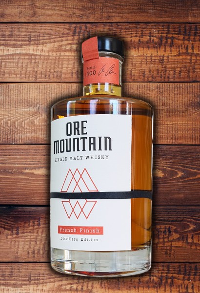 ORE MOUNTAIN Single Malt Whisky - French Finish - Limitiert "DER ERSTE WHISKY AUS DEM ERZGEBIRGE"