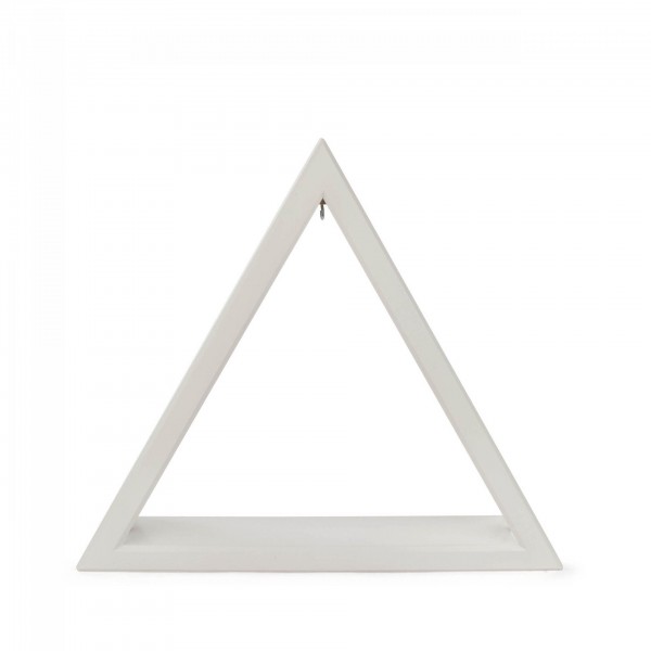 Beleuchtetes Dreieck weiß 26cm mit LED Band 12V/Trafo 100-240V