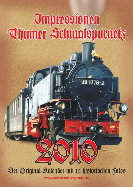 Kalender "Thumer Schmalspurnetz 2010"