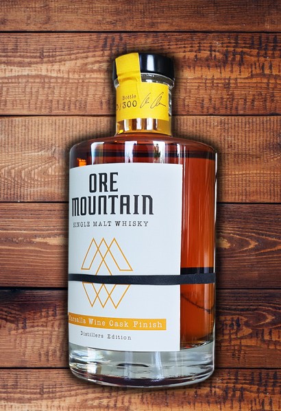 ORE MOUNTAIN Single Malt Whisky - Marsalla Wine Cask Finish - Limitiert "DER ERSTE AUS DEM ERZGEBIRG