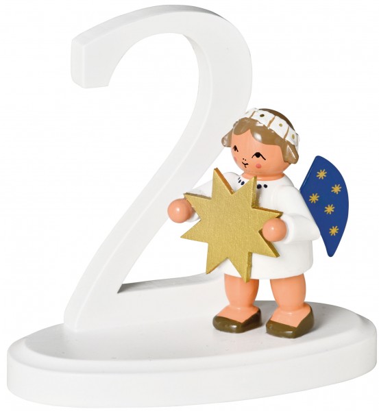 Zahlenengel "2", 7 cm