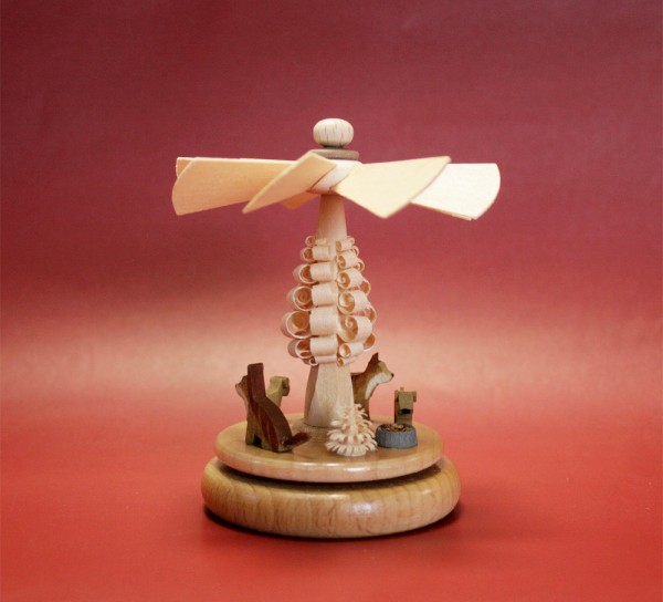 Miniatur Wärmespiel "Hundefamilie"