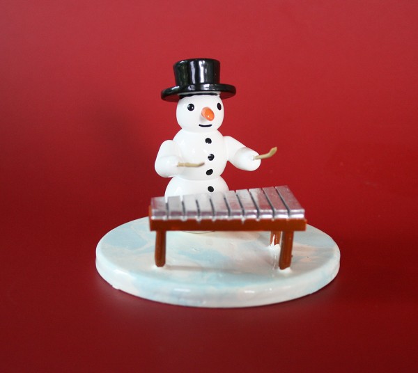 Schneemann Figur mit..