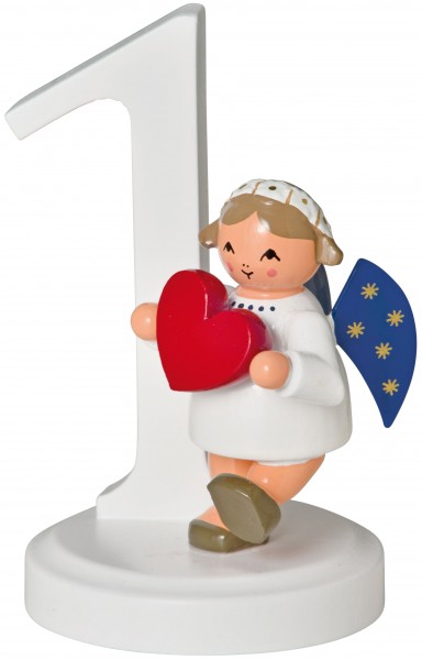 Zahlenengel "1", 7 cm