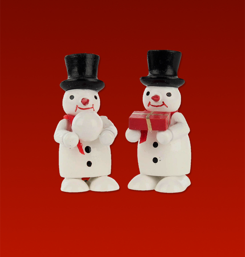 Burbell Schneemann Pappausschnitt Zum Zusammenstecken – 50 Cm Groß, Für Winter- & Weihnachtsdekoration