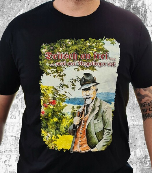 T-Shirt "Arzgebirger" Das Muss für jeden Arzgebirger