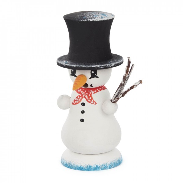 Bastelset Miniatur Räuchermann Schneemann