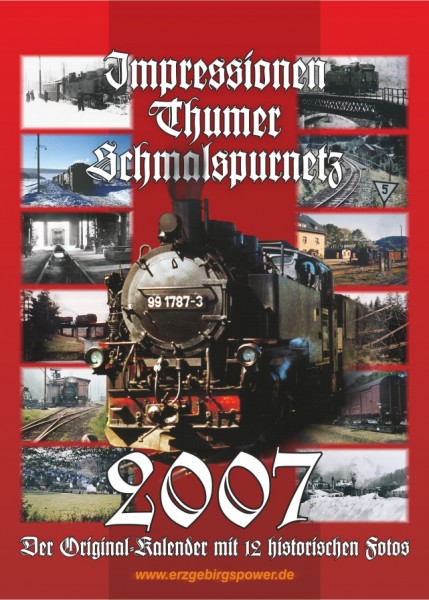 Kalender "Thumer Schmalspurnetz 2007"