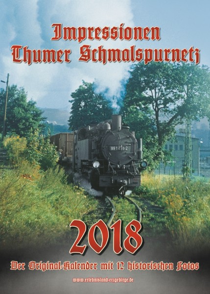 Kalender "Thumer Schmalspurnetz 2018"