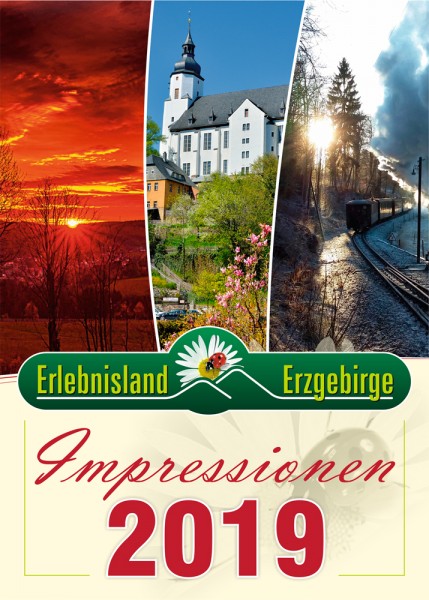 Jahreskalender "Impressionen Erlebnisland Erzgebirge" 2019