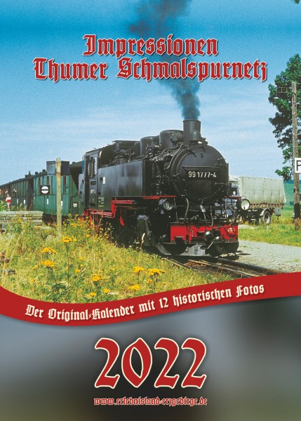 Kalender "Thumer Schmalspurnetz 2022"