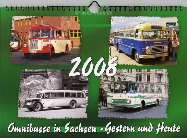 Omnibusse in Sachsen - Gestern und Heute 2008