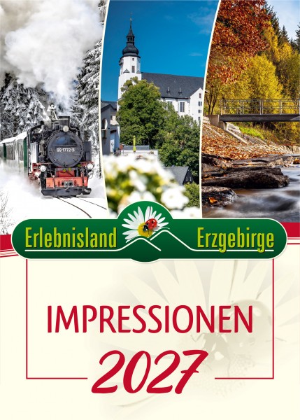 NEU!! Jahreskalender "Impressionen Erlebnisland Erzgebirge" 2027