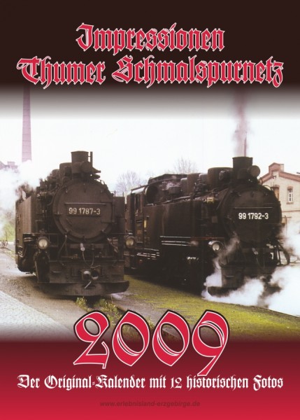 Kalender "Thumer Schmalspurnetz 2009"